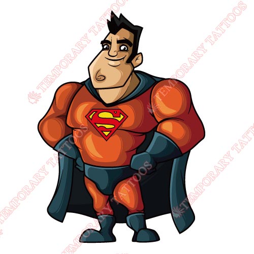 Superman Customize Temporary Tattoos Stickers NO.315